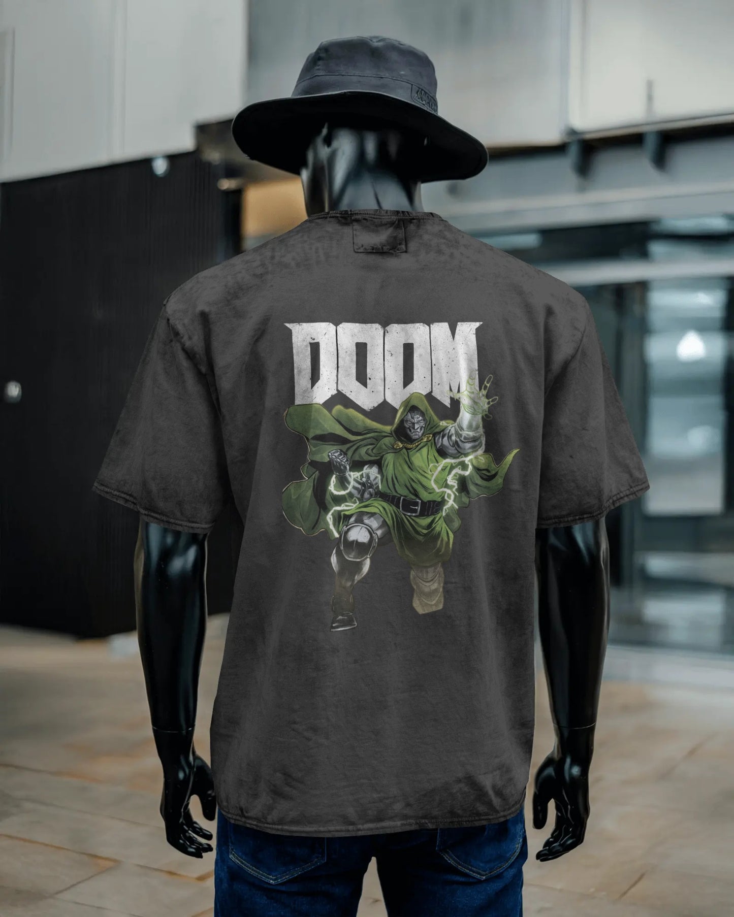 Dr. Doom Premium Acid Wash Tee