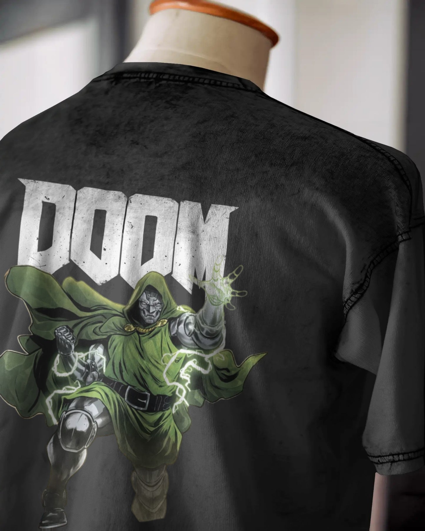 Dr. Doom Premium Acid Wash Tee