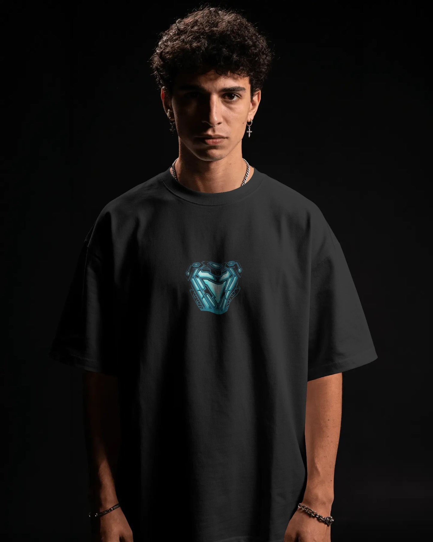 Iron Man Tony Strack Arc Reactor Premium Tee