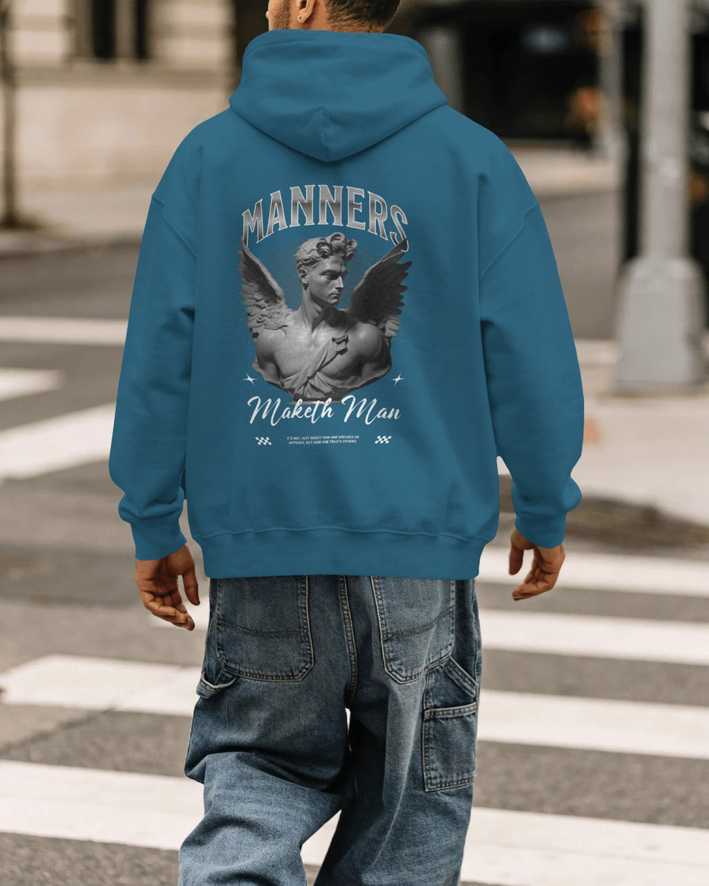 Manners Premium Hoodie By V.O.I.D