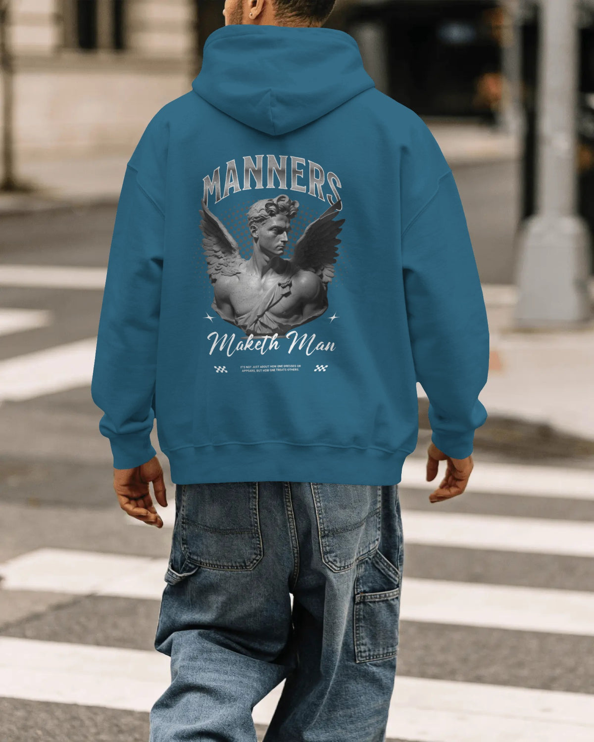 Manners Premium Hoodie By V.O.I.D