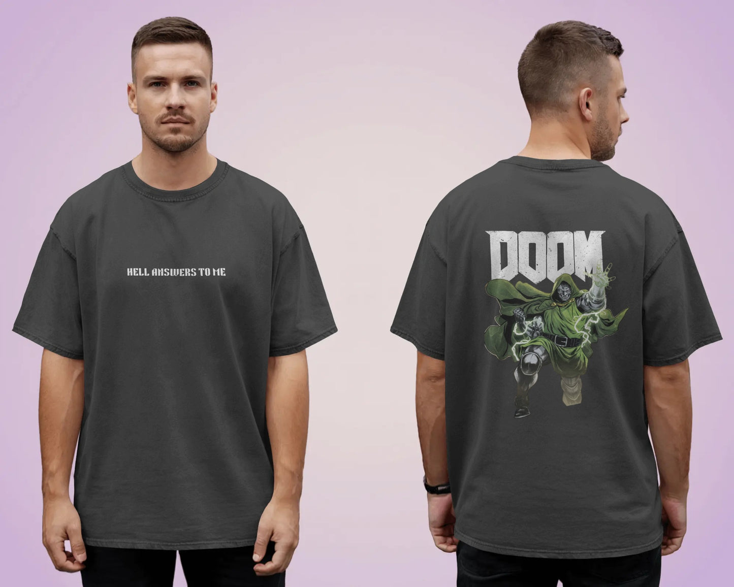 Dr. Doom Premium Acid Wash Tee
