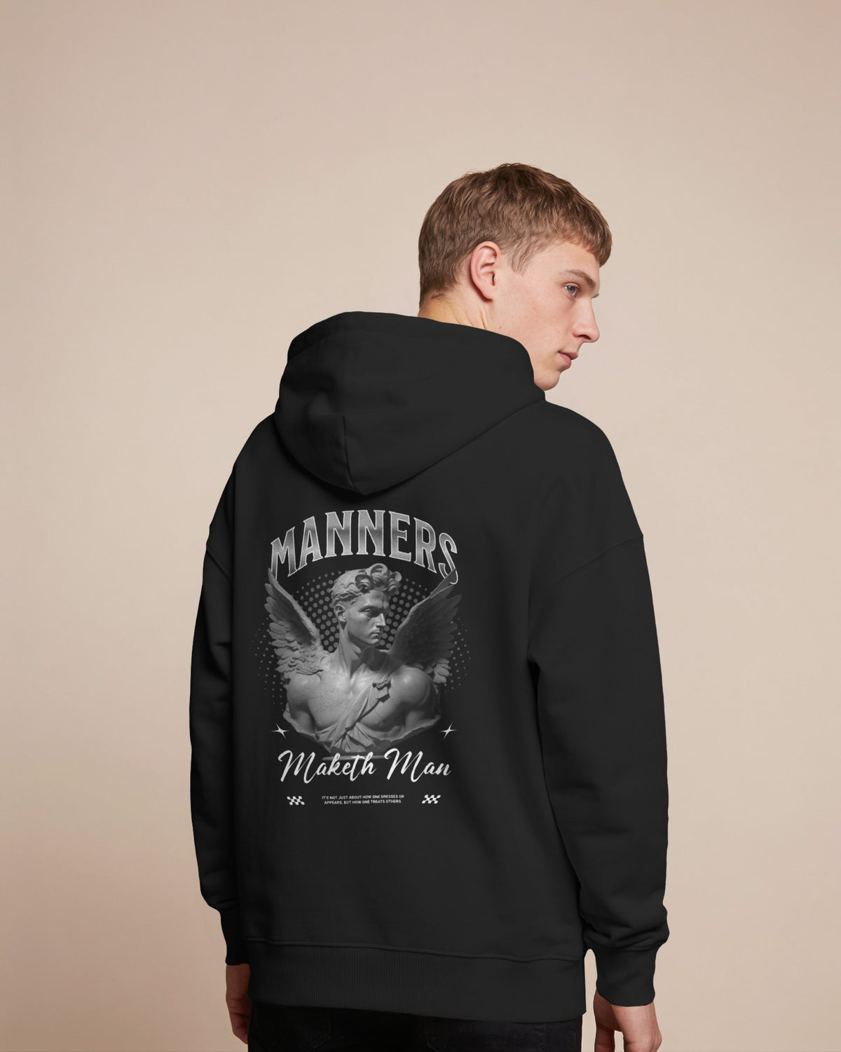 Manners Premium Hoodie By V.O.I.D