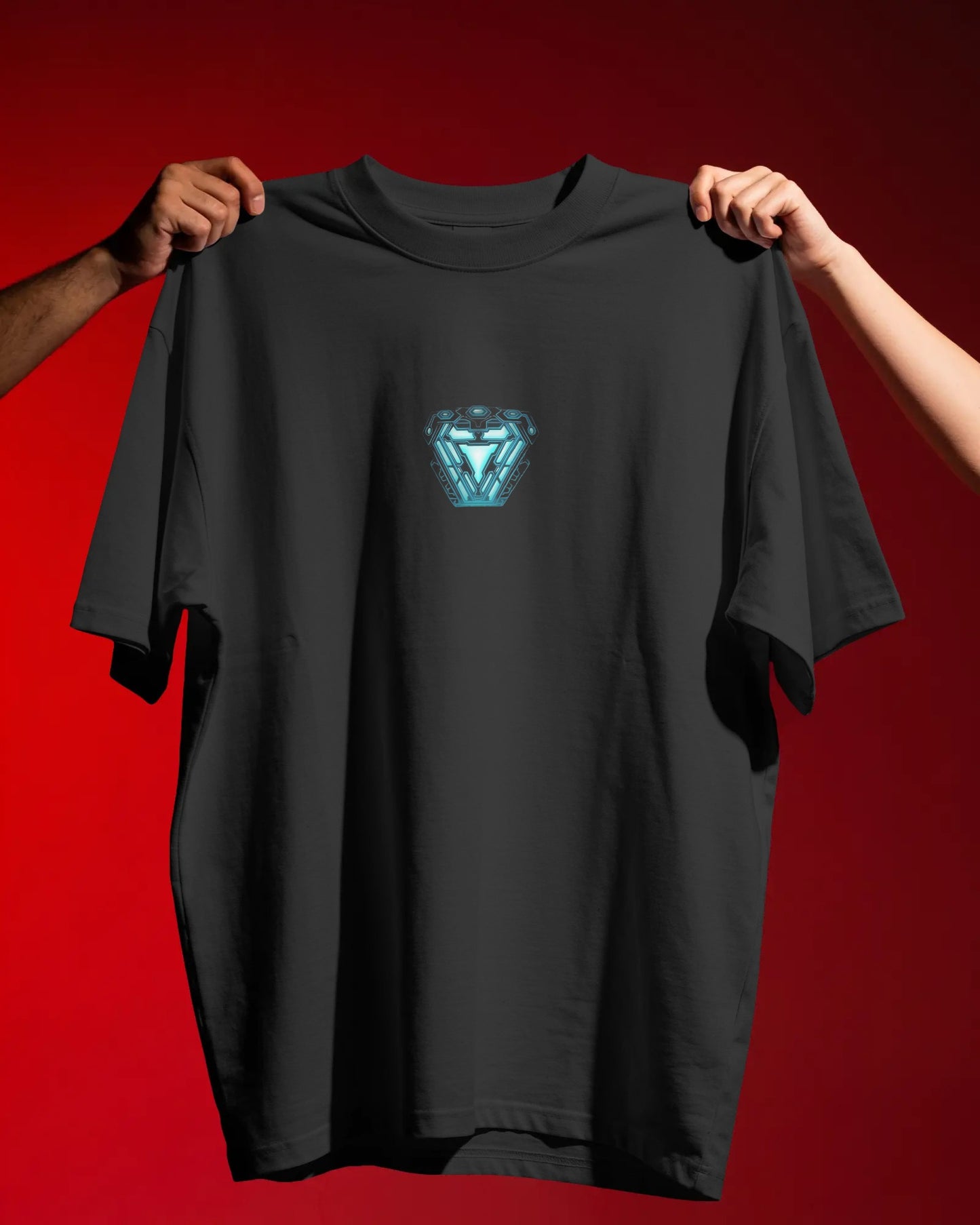 Iron Man Tony Strack Arc Reactor Premium Tee